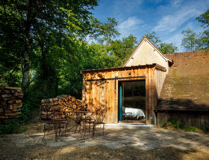 Moulin de Retord, côté étang, Pérassay - photo 4