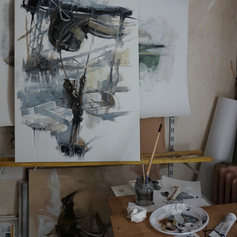 Alain Durand - Vue sur Loire