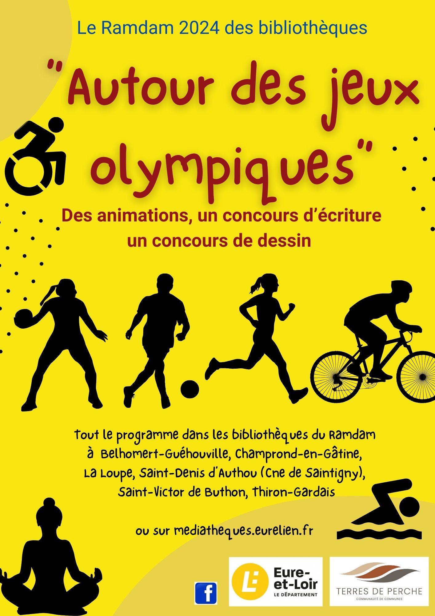 Ramdam des bibliothèques : Exposition pour les JO 2024 null France null null null null