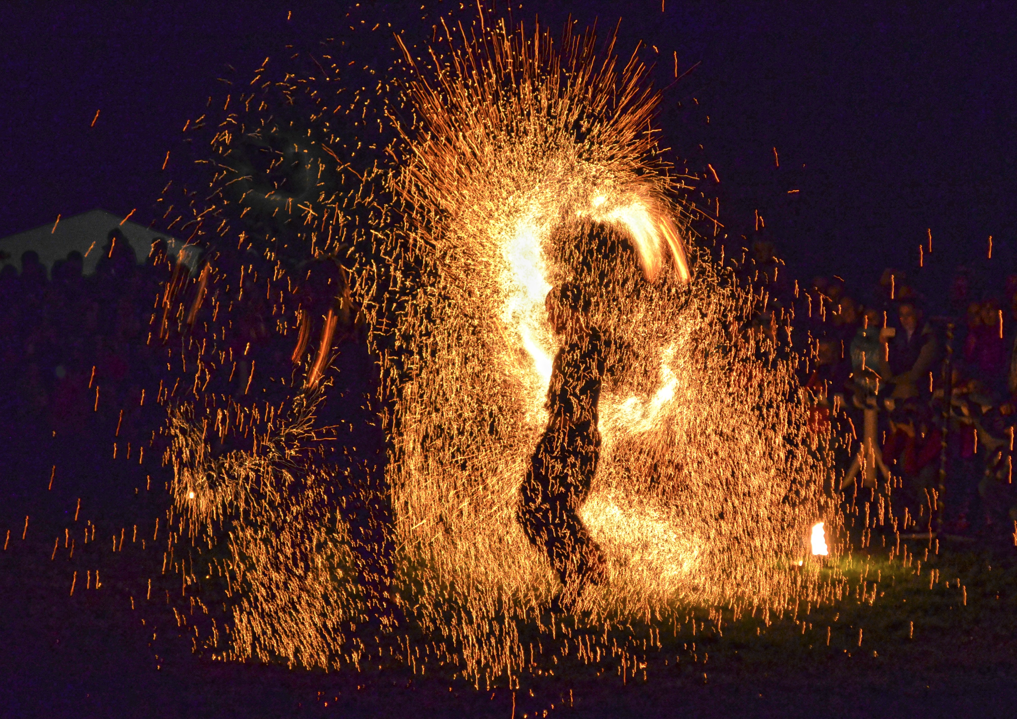 Spectacle de feu