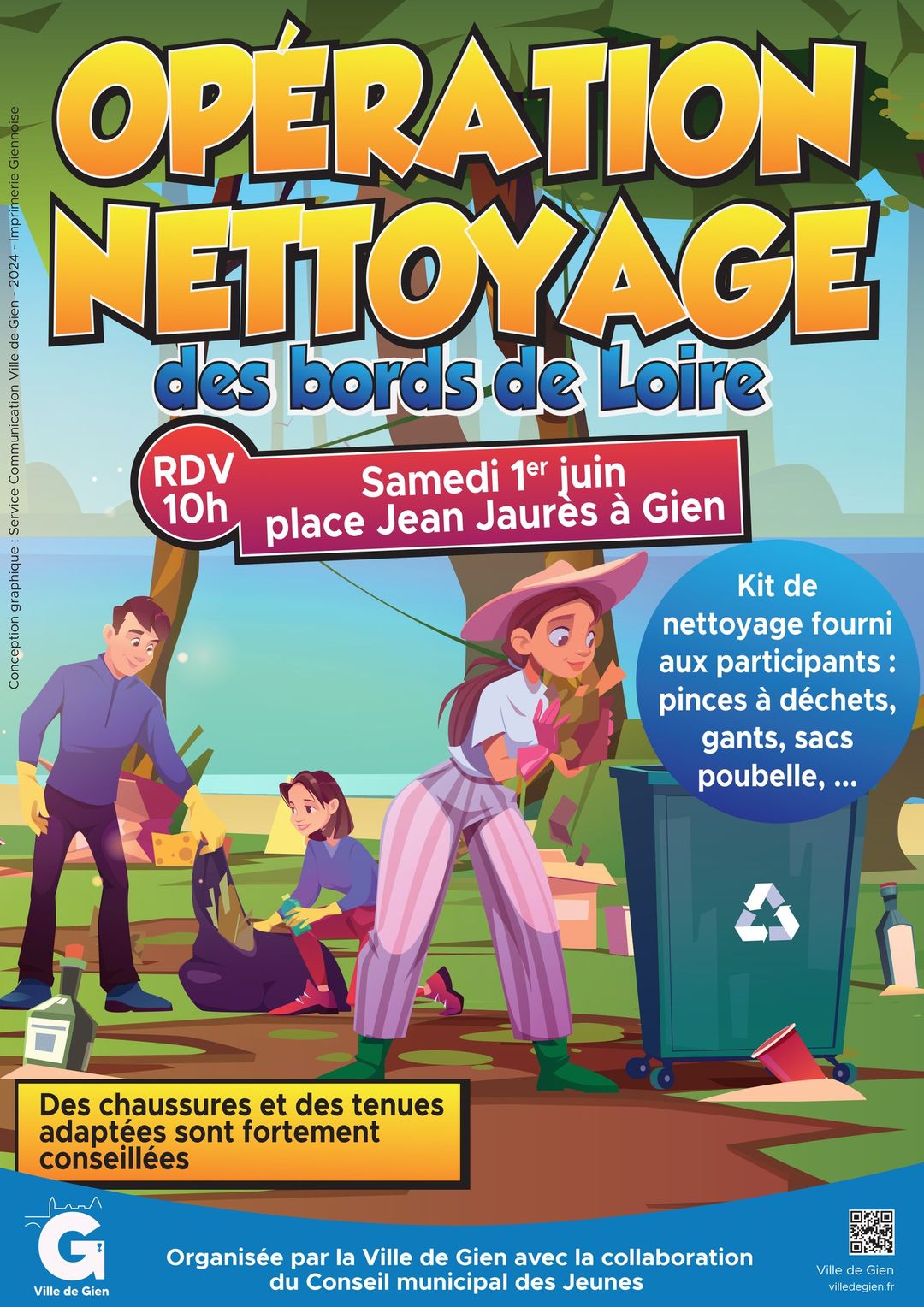 Nettoyage des bords de Loire Le 21 sept 2024