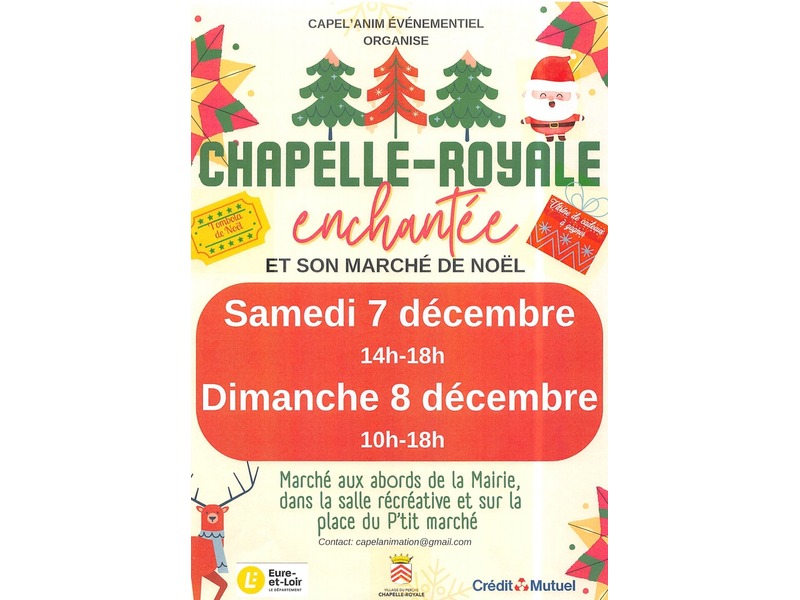 Marché de Noël 2024 I Chapelle-Royale