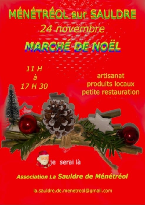 Marché de Noël de Ménétréol-sur-Sauldre