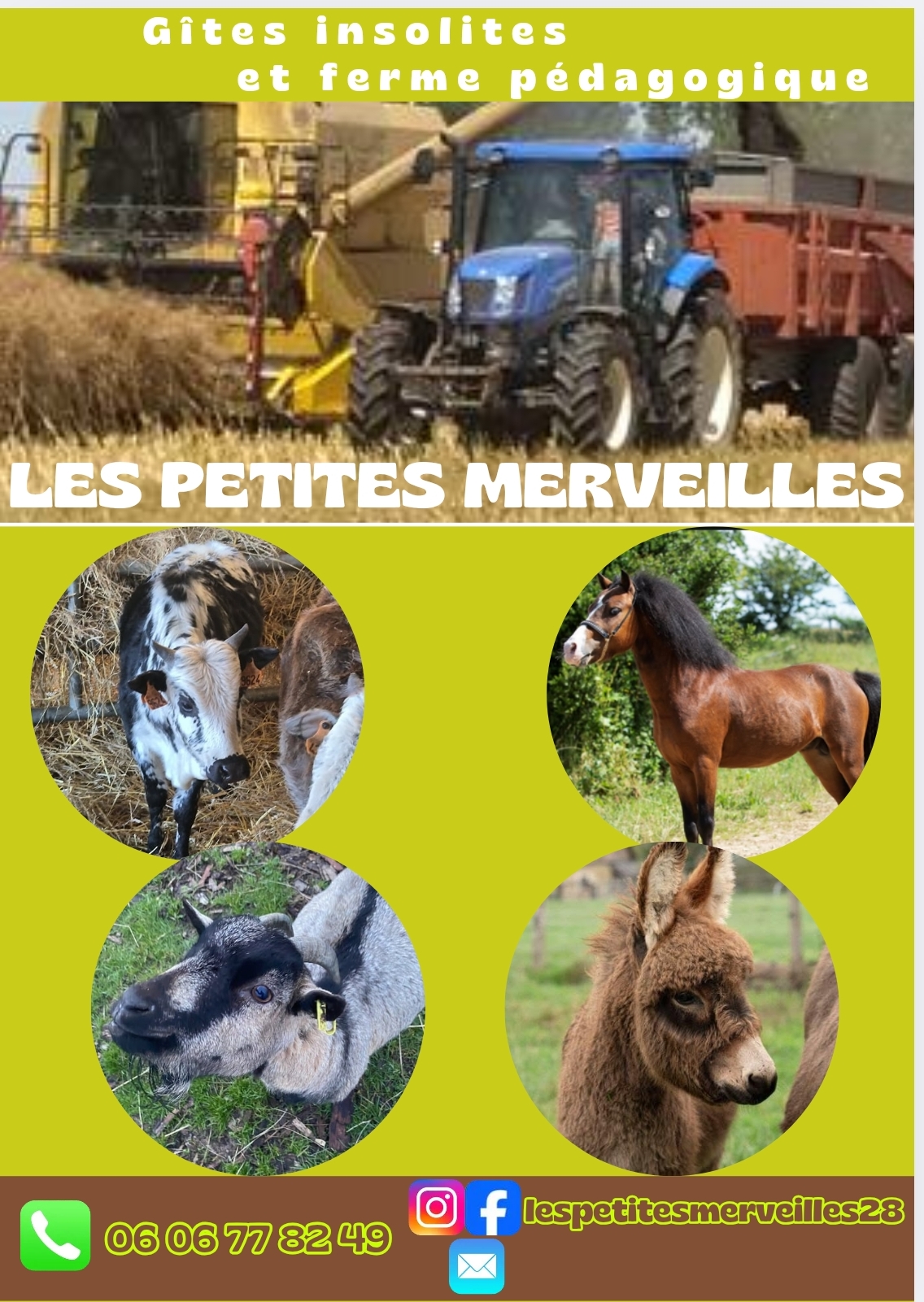Ferme pédagogique — visuel événement
