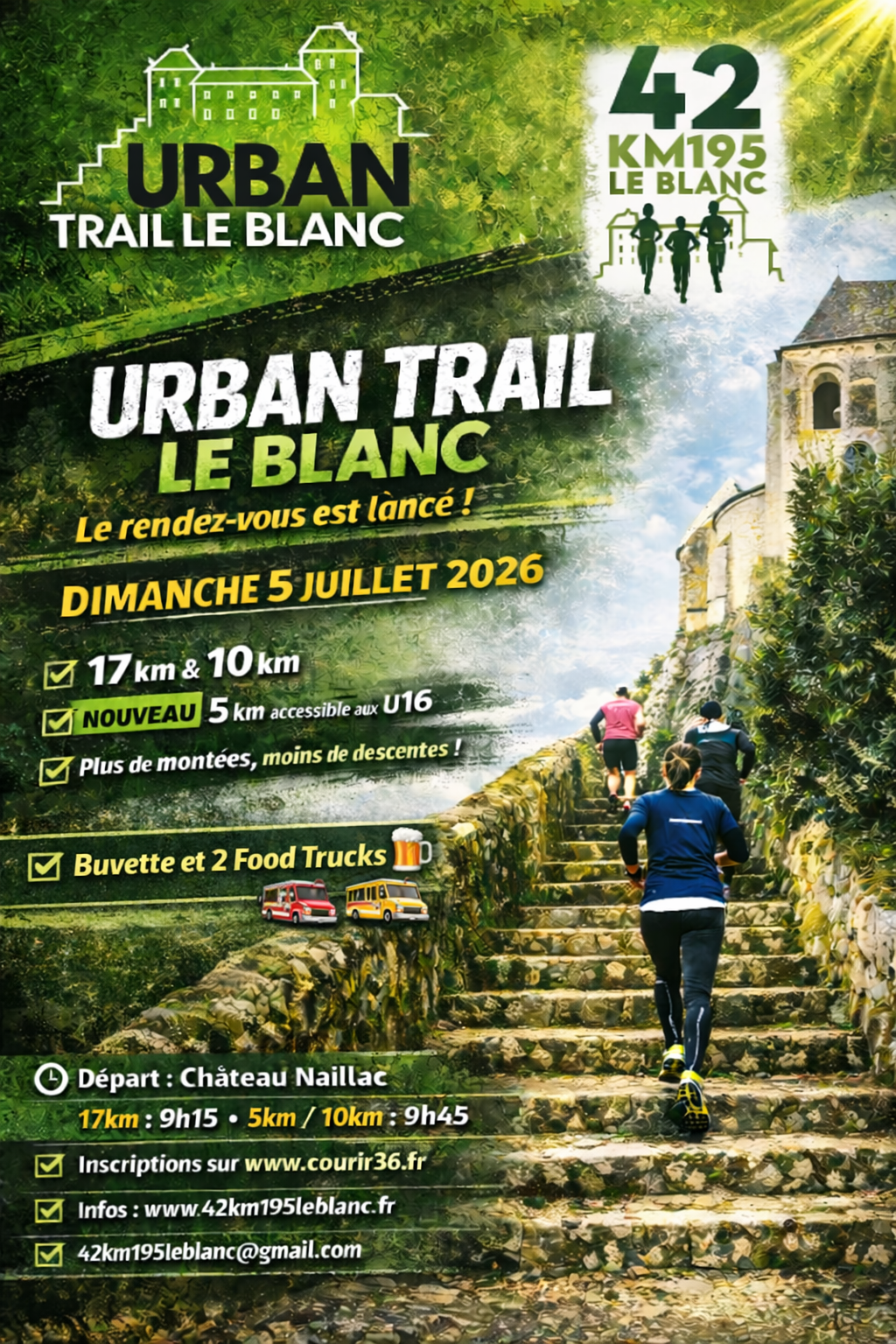 Urban Trail, Le Blanc