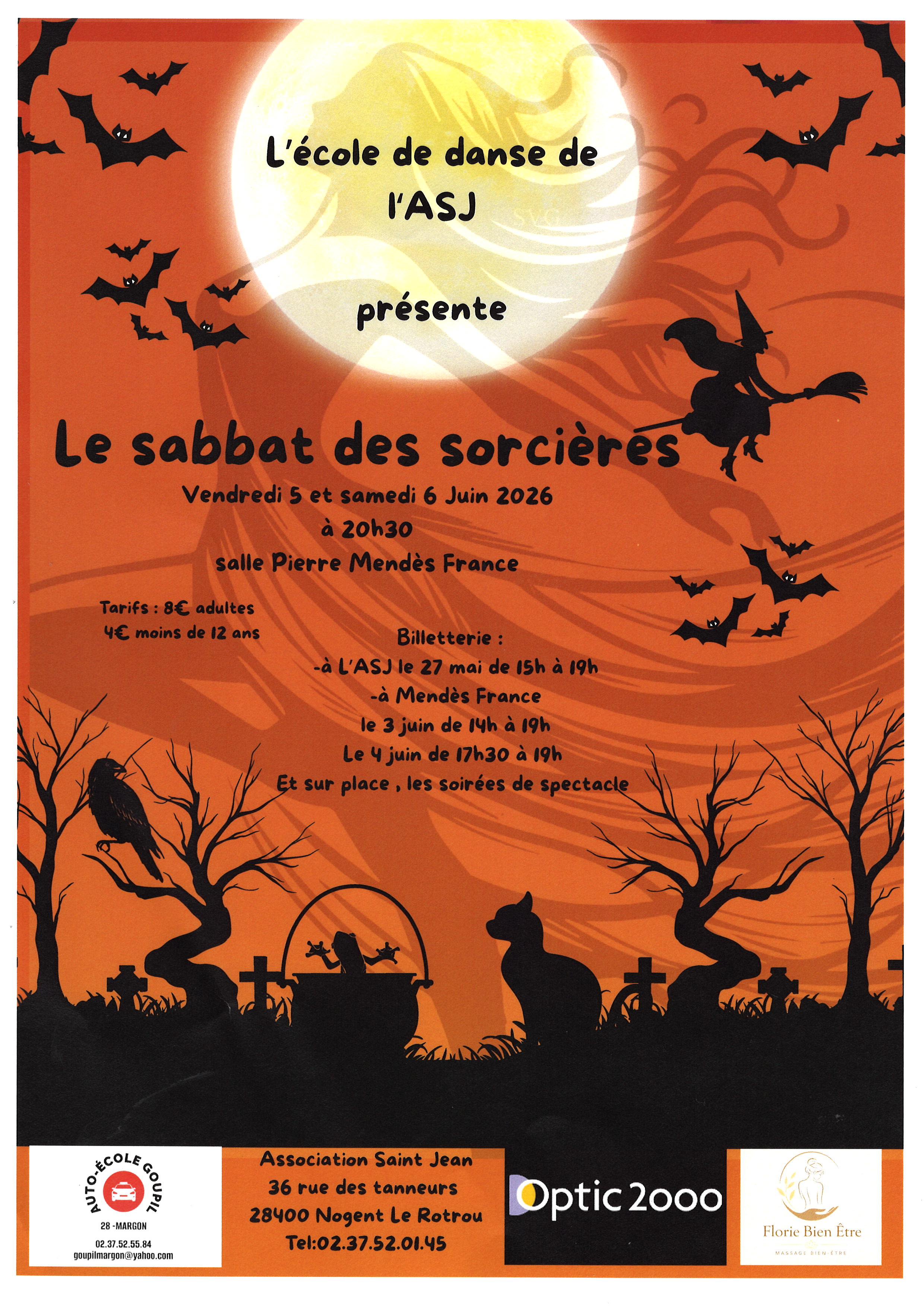 Spectacle de danse — visuel événement