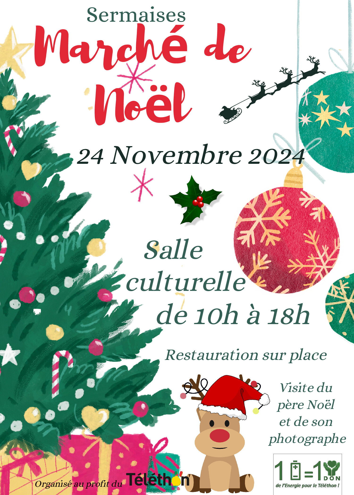 Marché de Noël à Sermaises