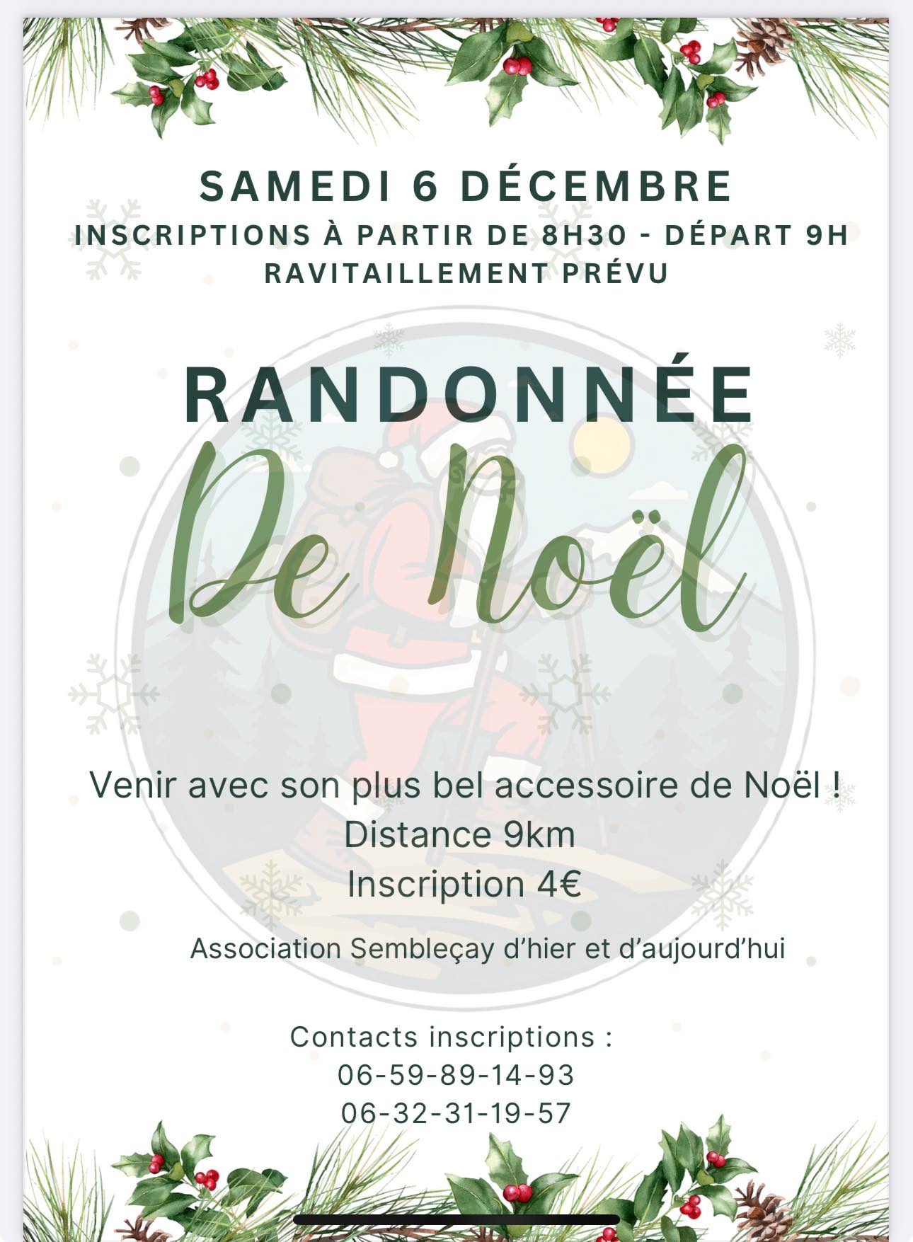 Marché de Noël et Randonnée de Noël