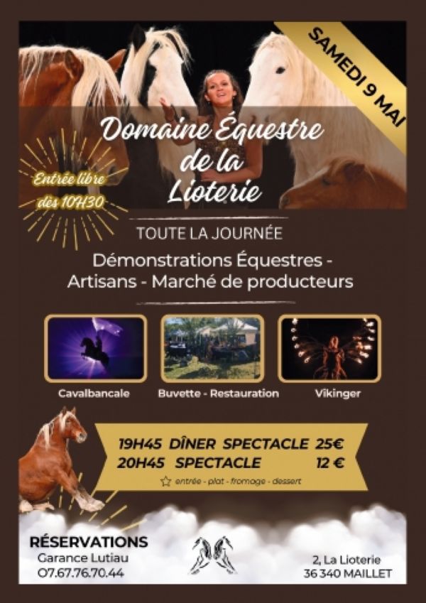 Portes ouvertes domaine Equestre de la Lioterie — visuel événement