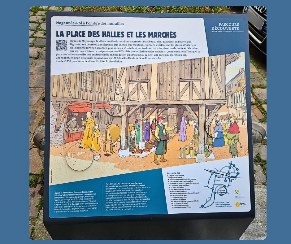 Parcours découverte Nogen-le-Roi, à l'ombre des murailles