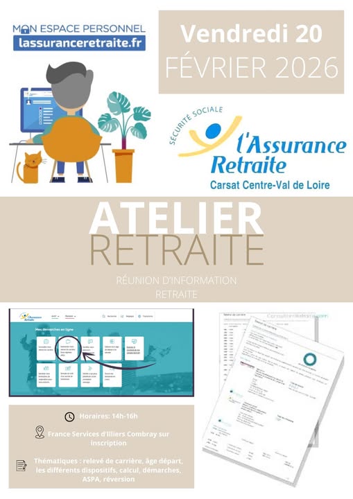 Atelier retraite : réunion d'information