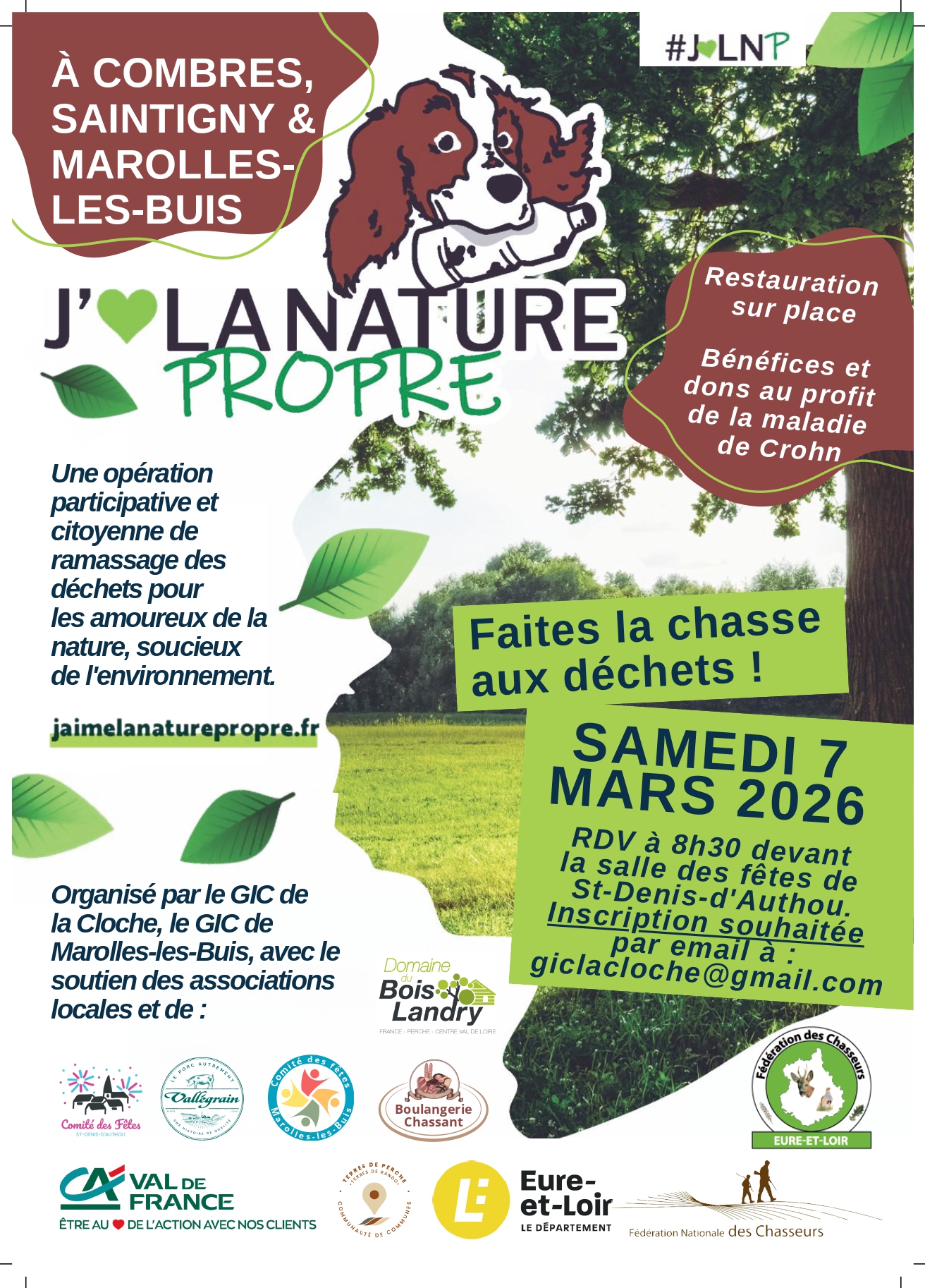 J'aime la nature propre