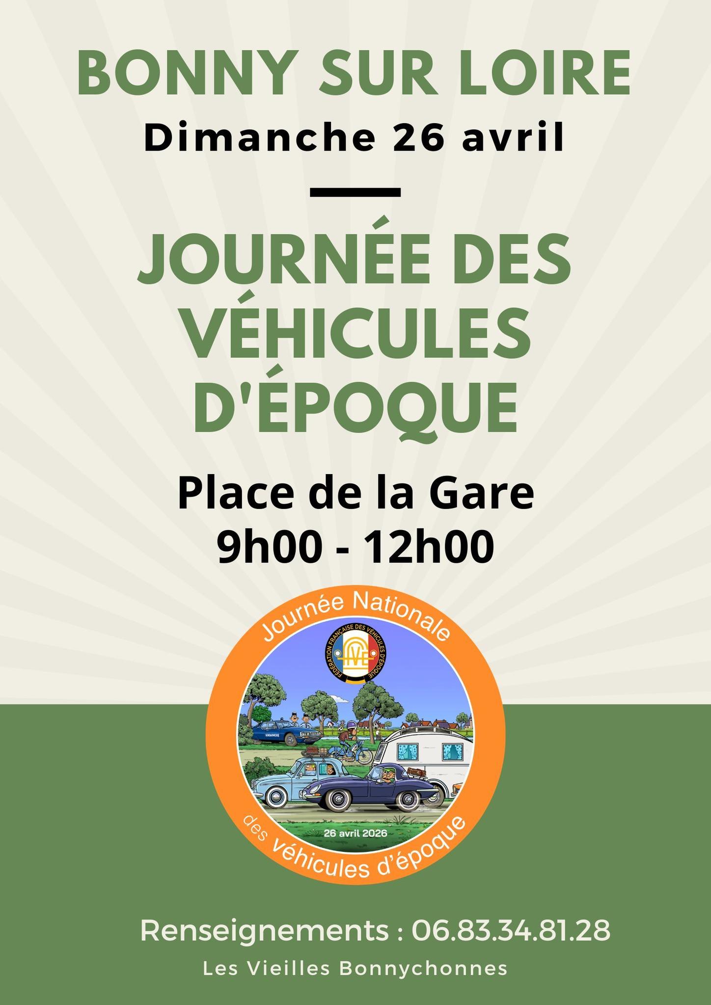 Journée des véhicules d'époque : rassemblements de véhicules anciens