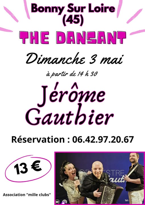 Après-midi dansant — visuel événement