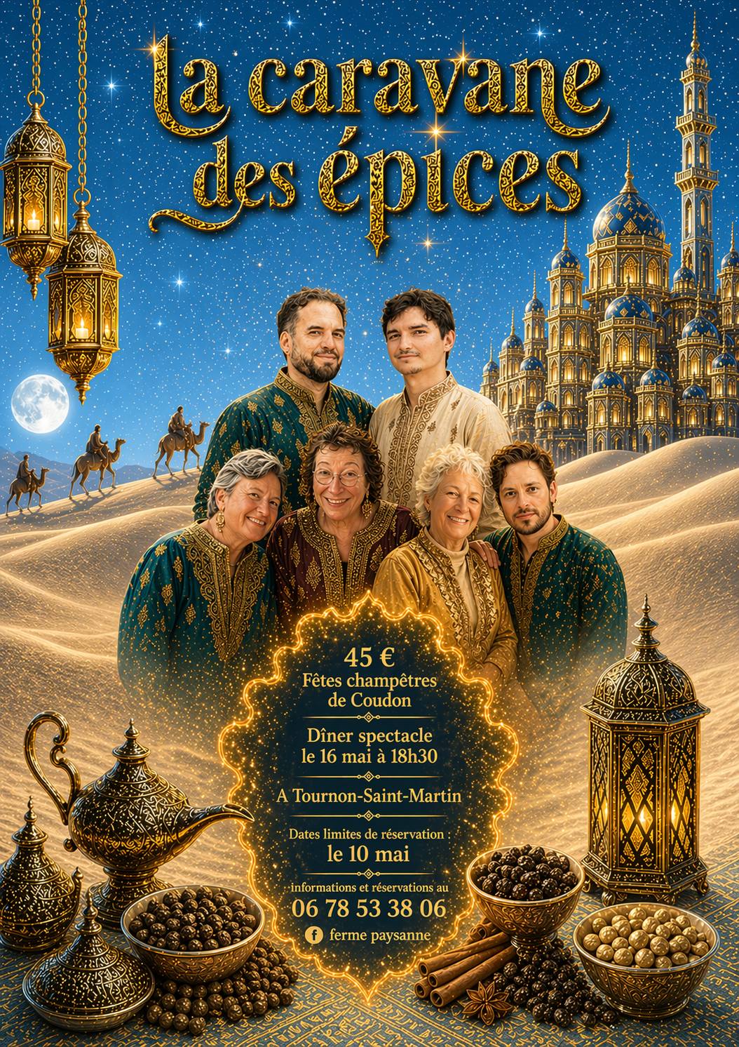 La caravane des épices — visuel événement