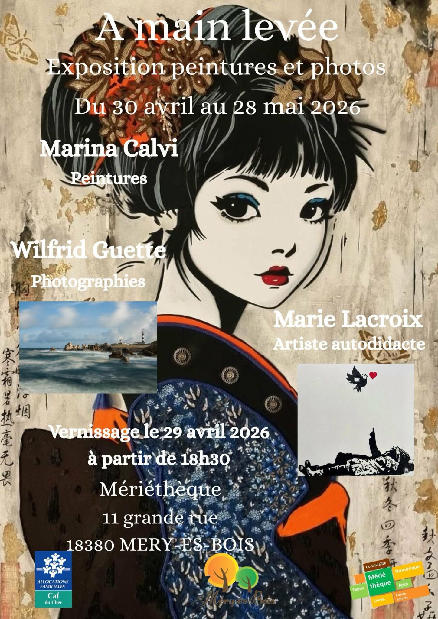 Exposition "À main levée" — visuel événement