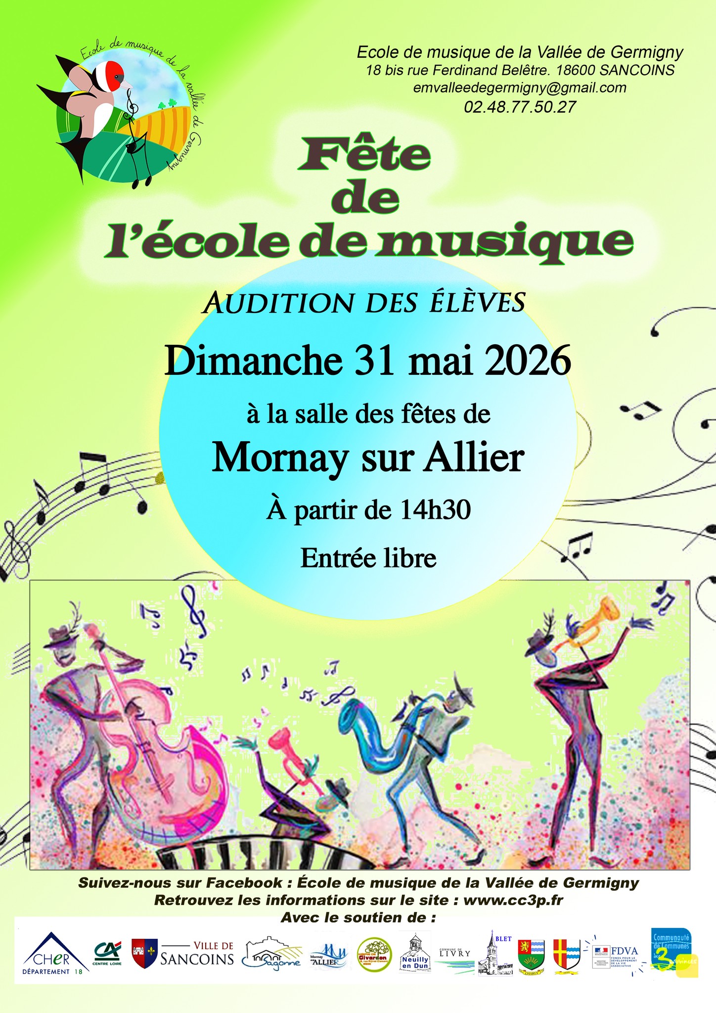 Fête de l'école de muisque — visuel événement