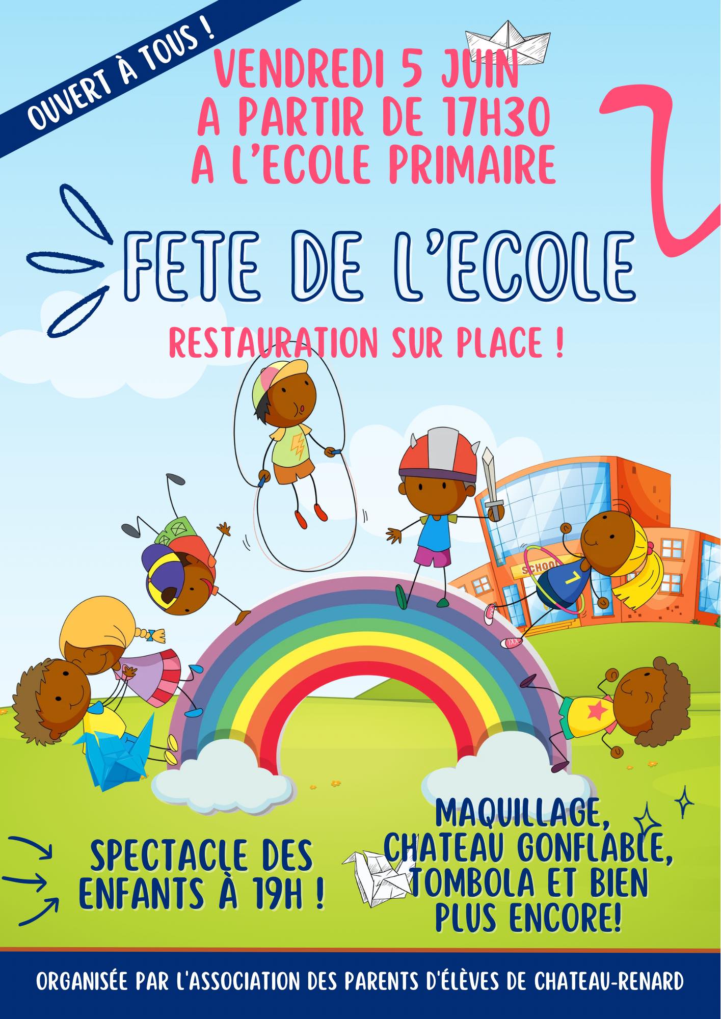Fête de l'école — visuel événement