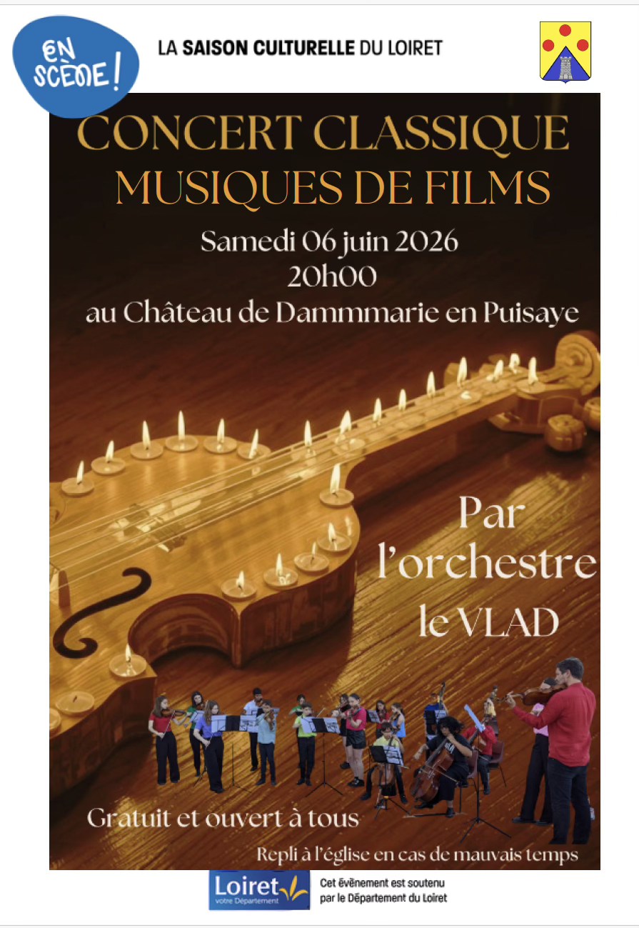 Concert "Musiques de films" avec le VLAD