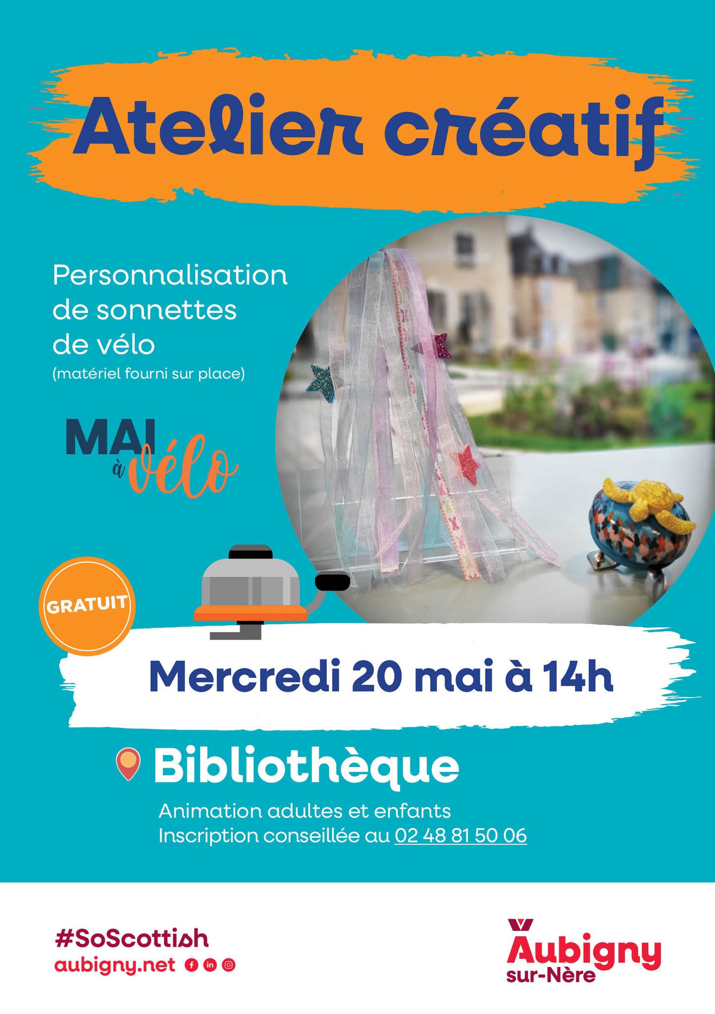 Mai à vélo : atelier créatif