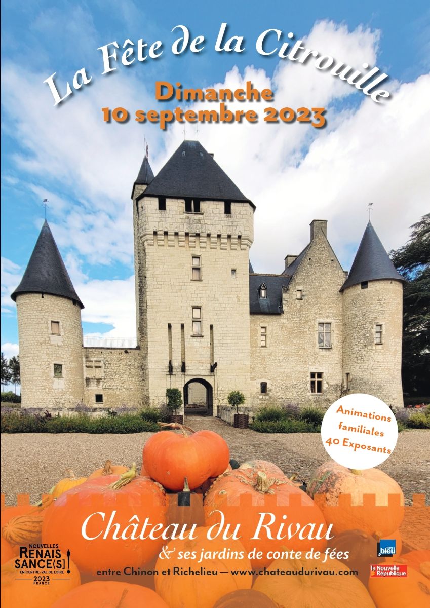 Château du Rivau : Fête de la citrouille Image de couverture