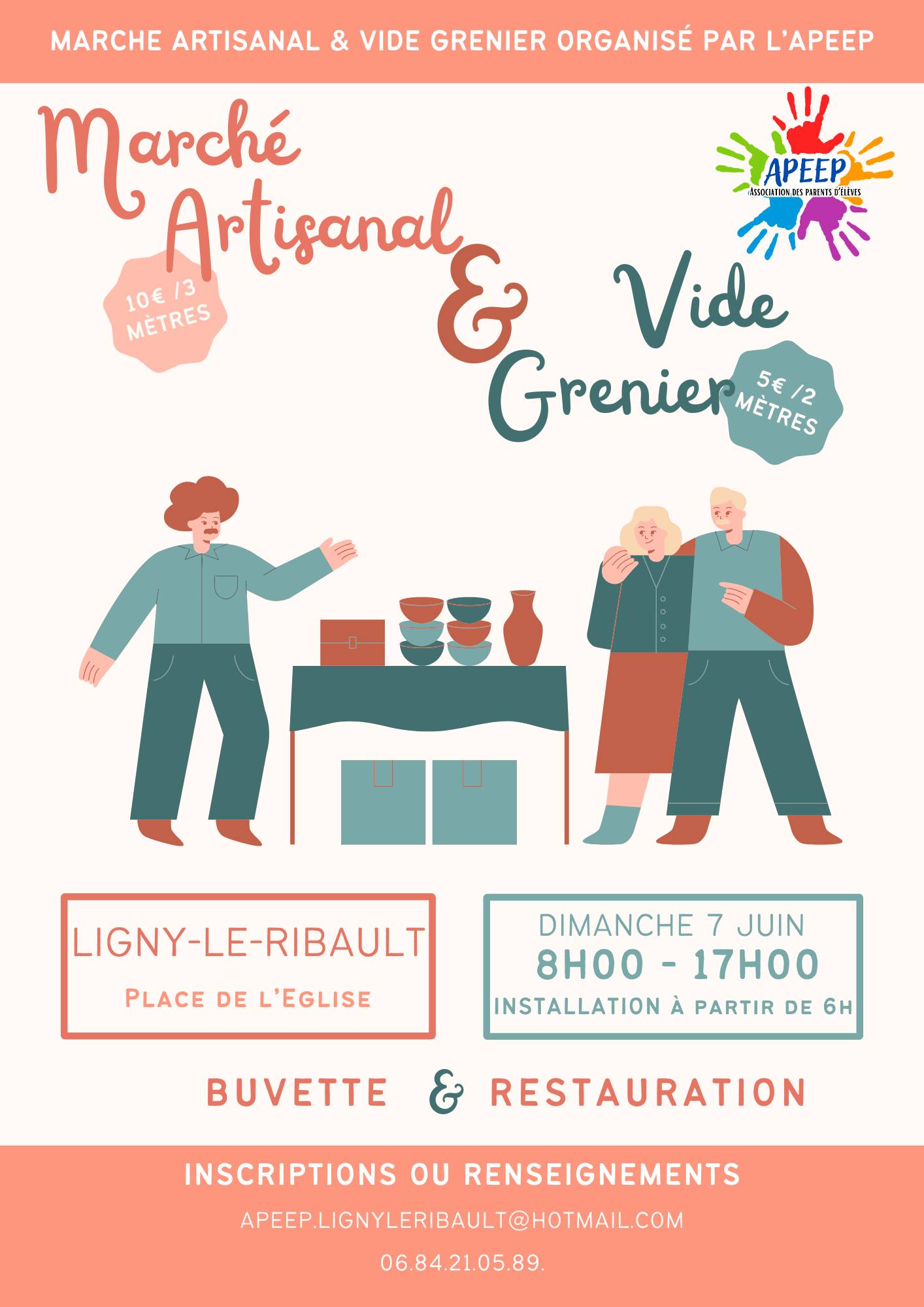 Marché Artisanal & Vide Grenier, Ligny-le-Ribault - photo 2