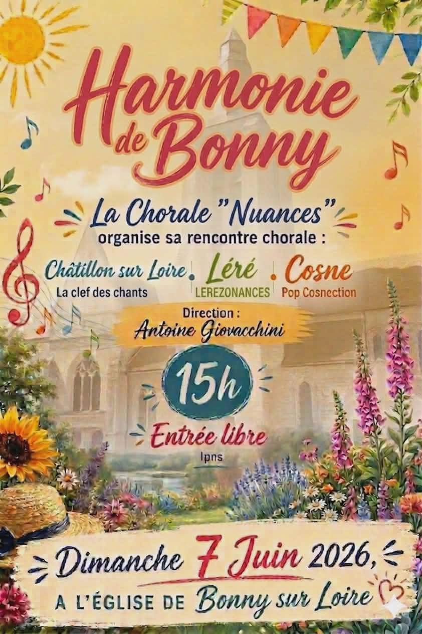Concert de l'Harmonie de Bonny avec la chorale "Nuances"