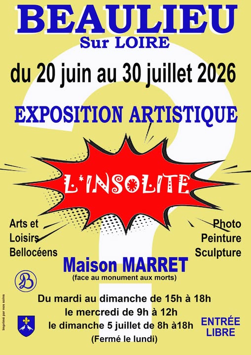 Exposition "Insolite" : photos, peintures et artisanat