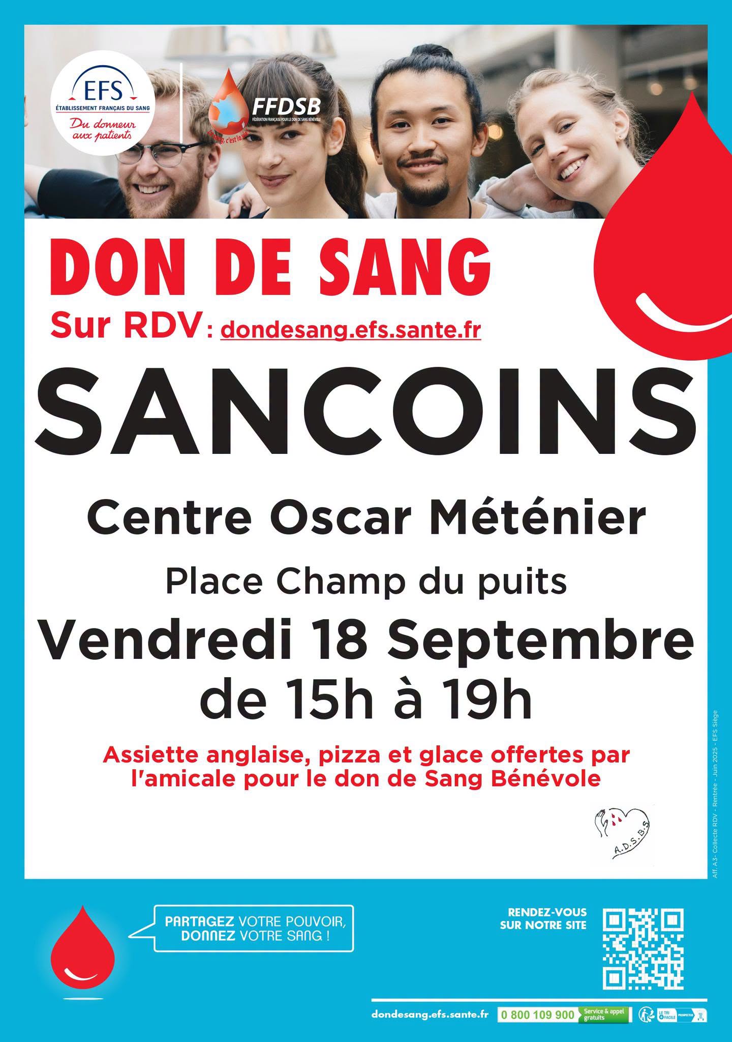 Don de Sang sur rdv