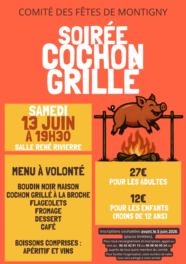 soirée cochon grillé — visuel événement
