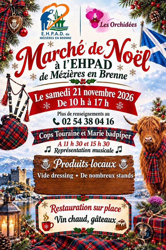 Photo de couverture - Marché de Noël à l'EHPAD