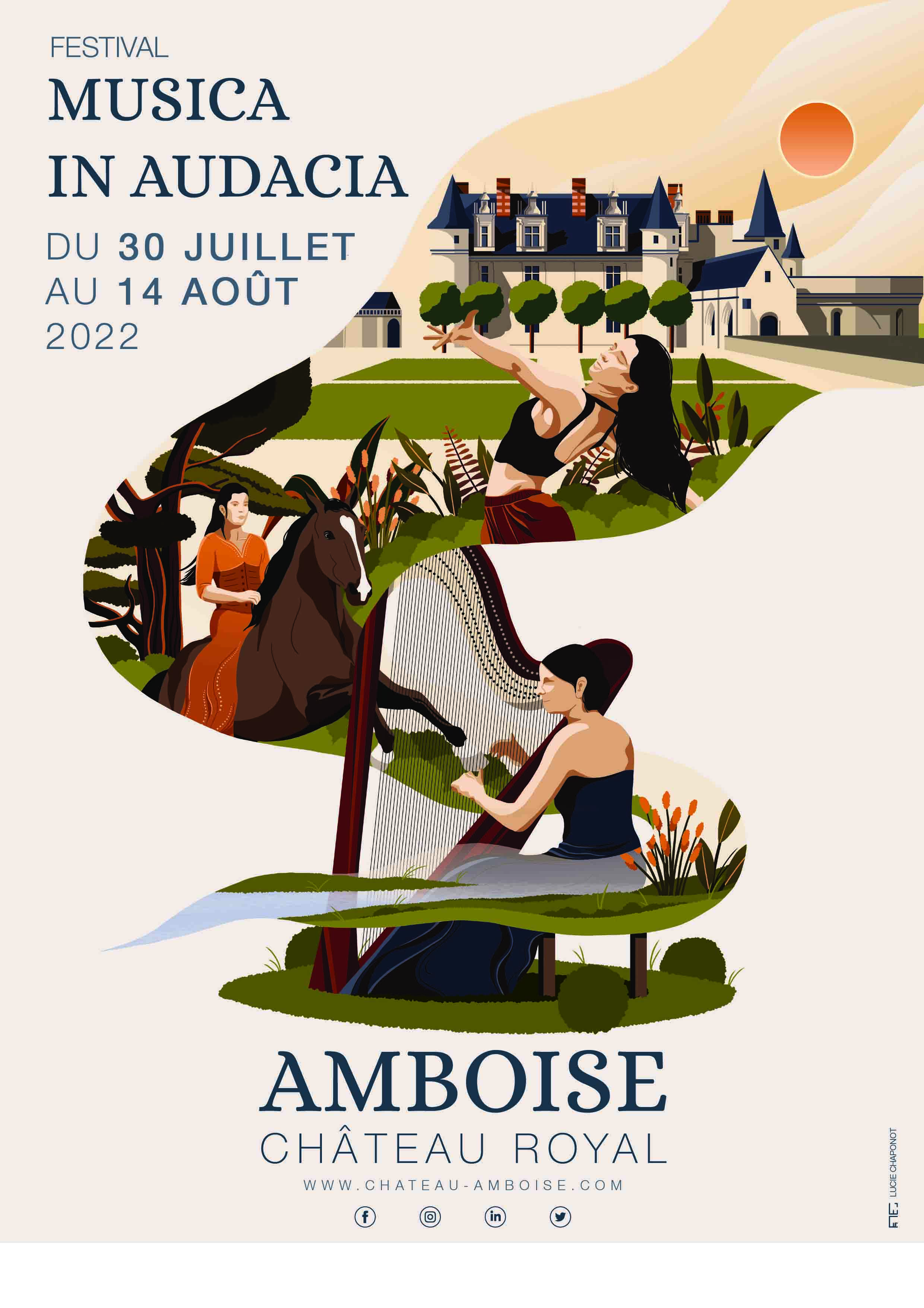Festival La Musica in Audacia au château Royal d’Amboise©
