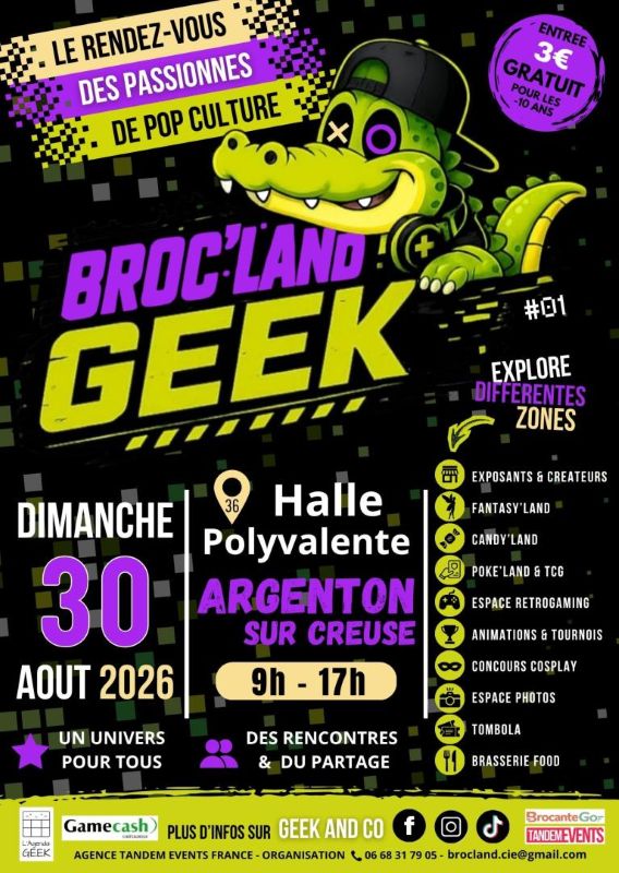 Broc Land Geek Argenton-sur-Creuse