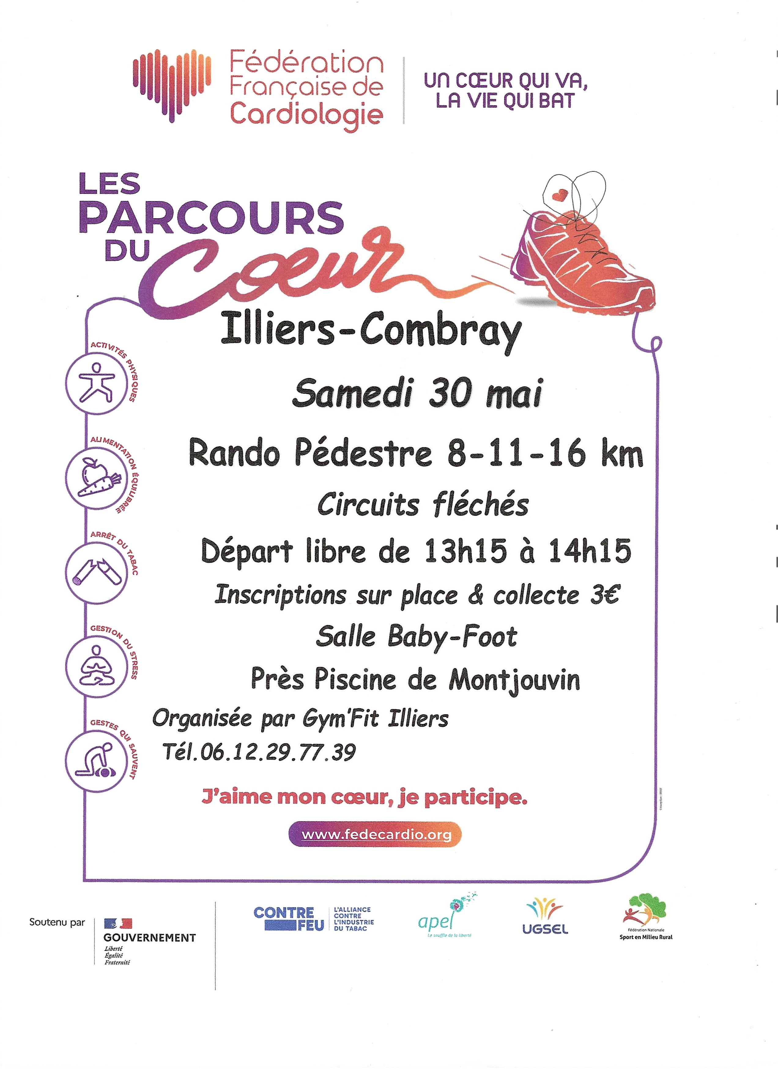Les parcours du cœur — visuel événement