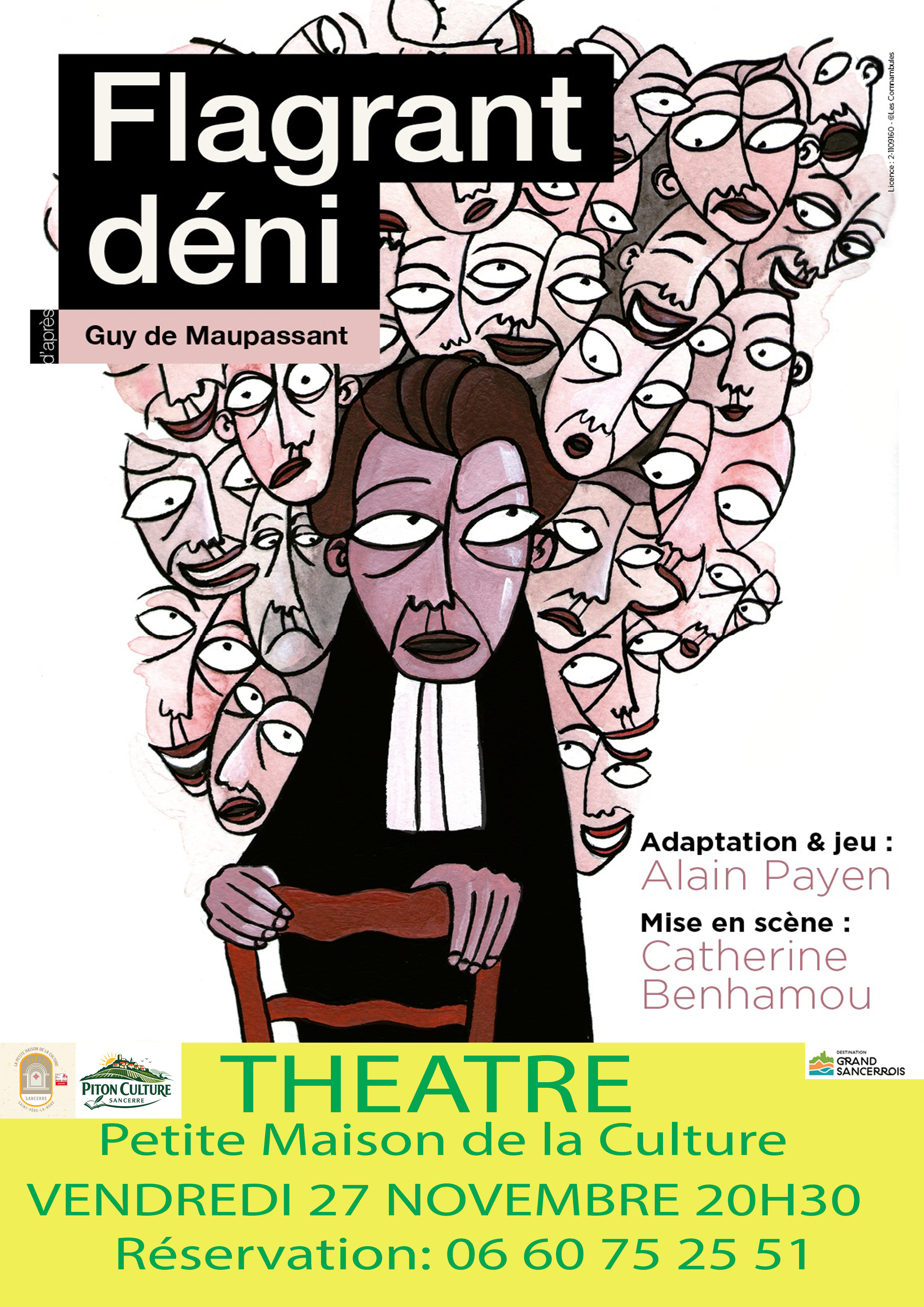 [Théâtre]: FLAGRANT DENI d'après MAUPASSANT