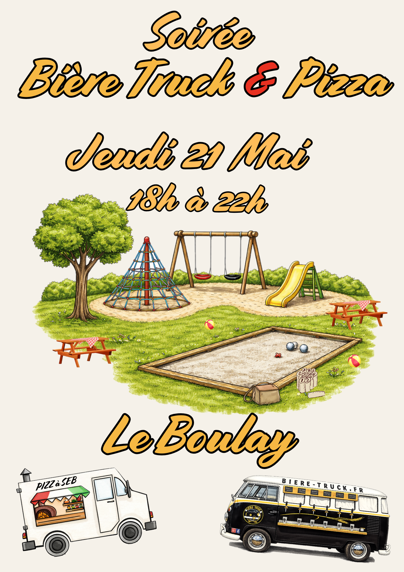 Soirée Bière Truck et Pizza — visuel événement