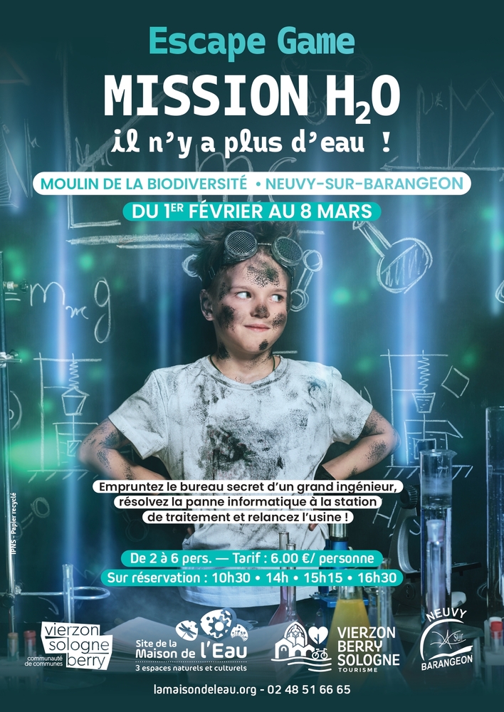 Escape Game Mission H2O