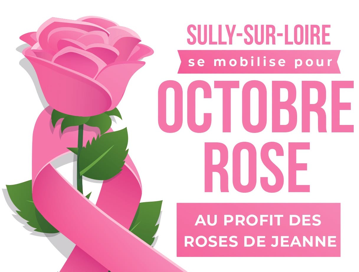 Sully sur Loire se mobilise pour Octobre Rose