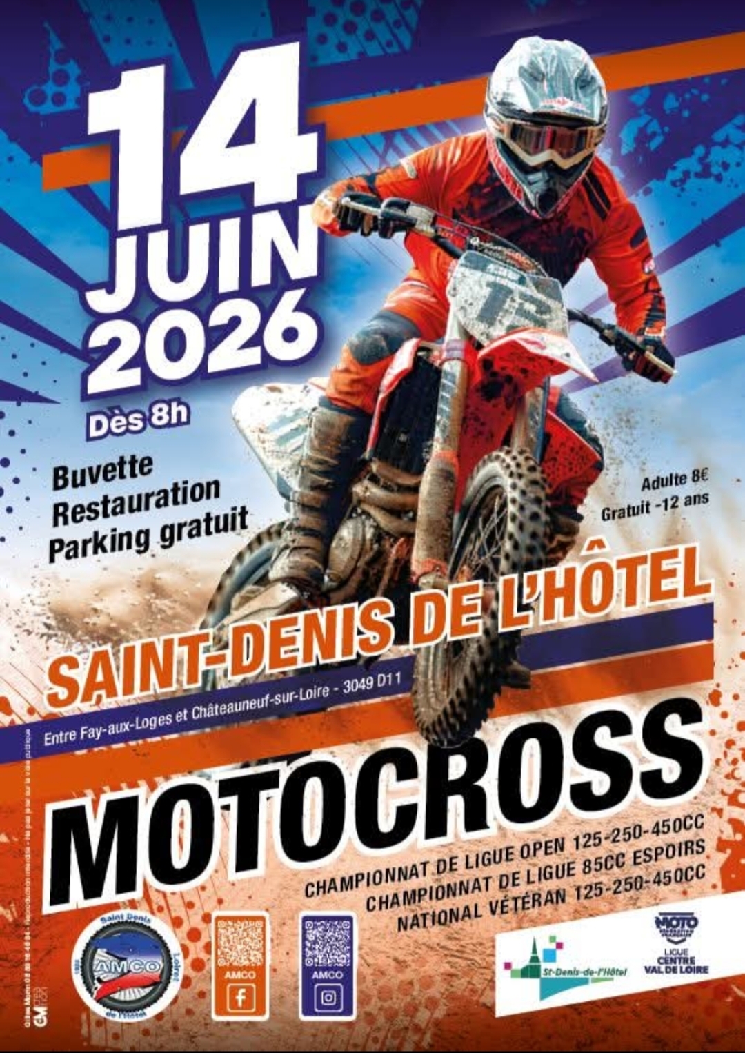 Motocross — visuel événement