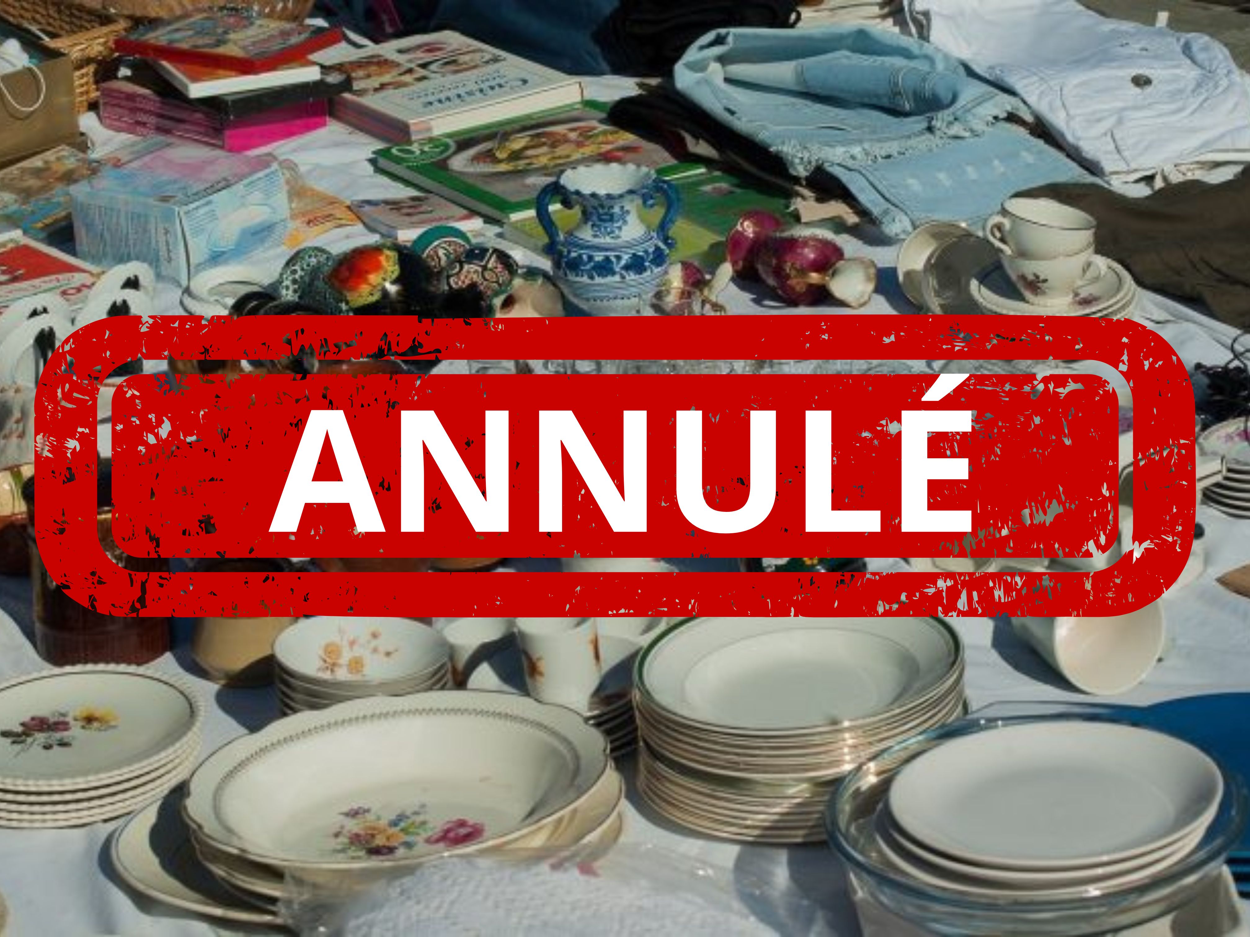 ANNULÉ - Brocante & Vide Greniers Été 2026