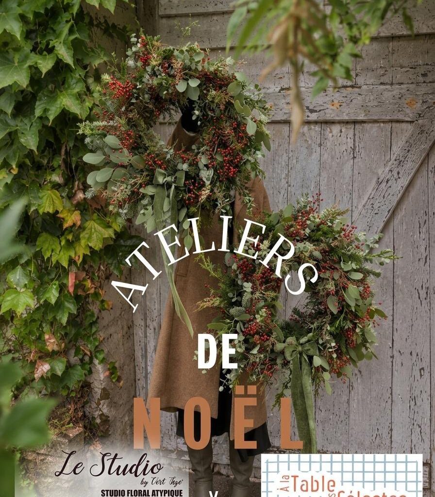 Atelier de Noël : "Formule Goûter & Couronne"