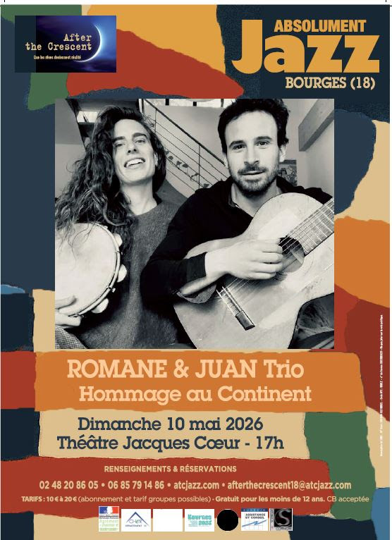 Concert "Absolument Jazz" : Romane et Juan Trio — visuel événement