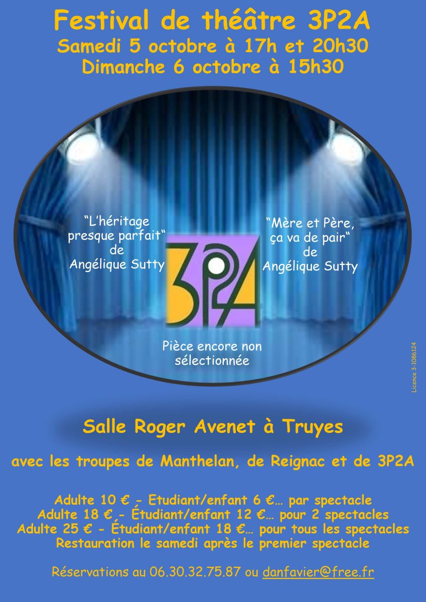"Festival de théâtre 3P2A" null France null null null null