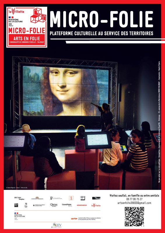 Micro-Folie à Pellevoisin, Villegouin et Frédille