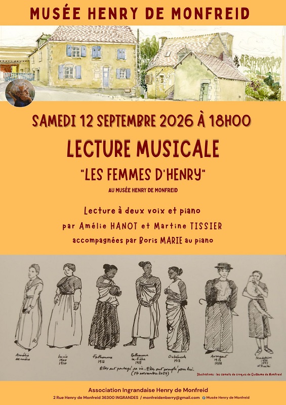 Lecture musicale "Les femmes d'Henry"
