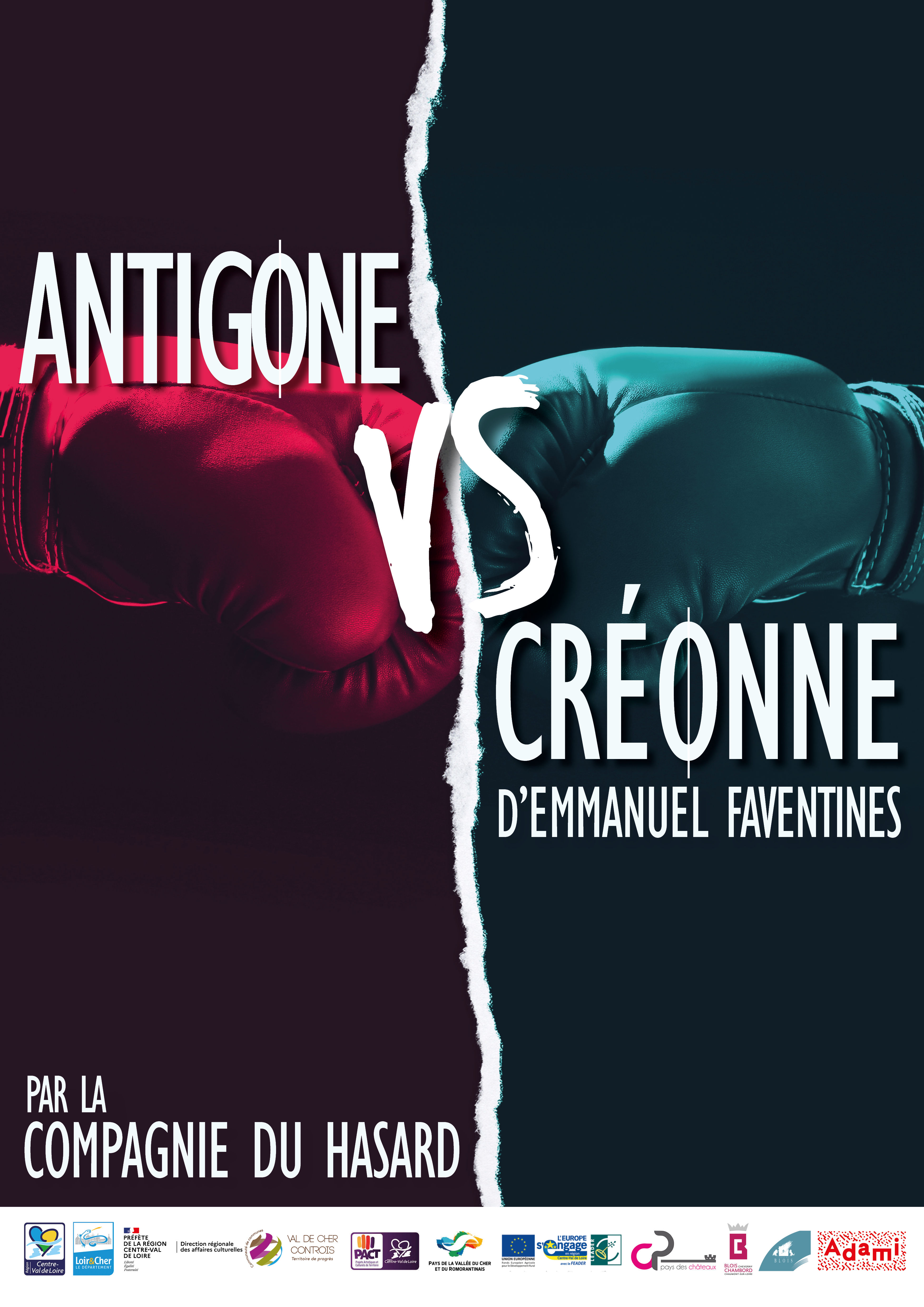 Spectacle „Antigone vs Créonne“ par la Compagnie du Hasard à Blois©