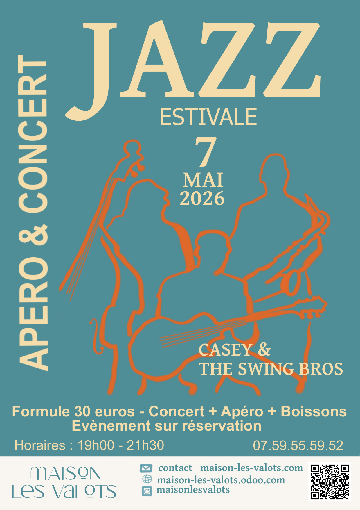 Apéro & concert : jazz estivale
