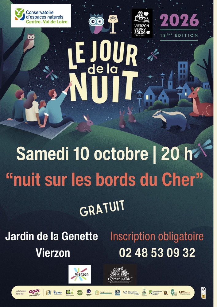 Le jour de la nuit sur les bords du Cher