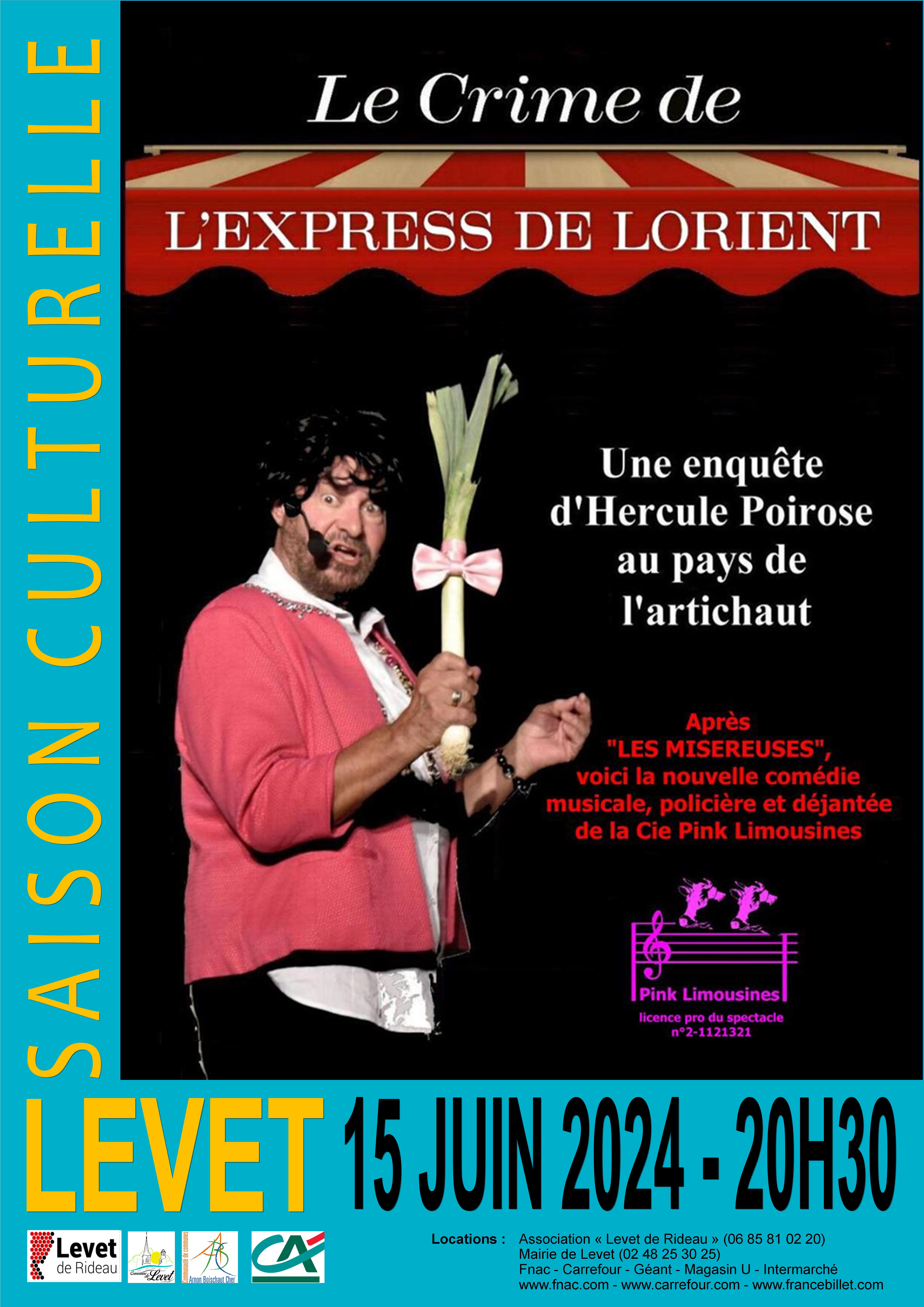 Soirée théâtre : Le crime de l'express de Lorient null France null null null null