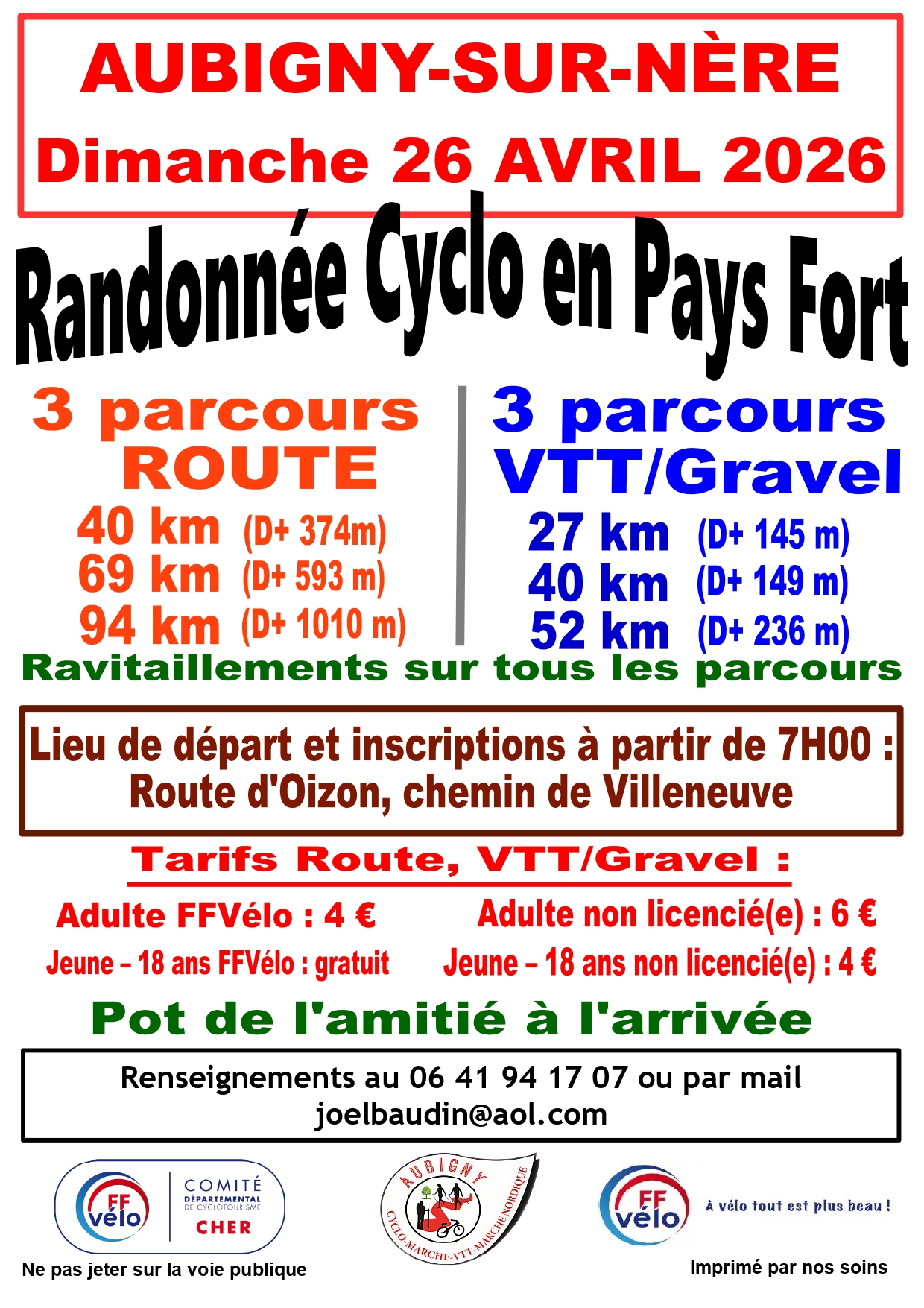 Randonnée Cyclotourisme en Pays-Fort — visuel événement